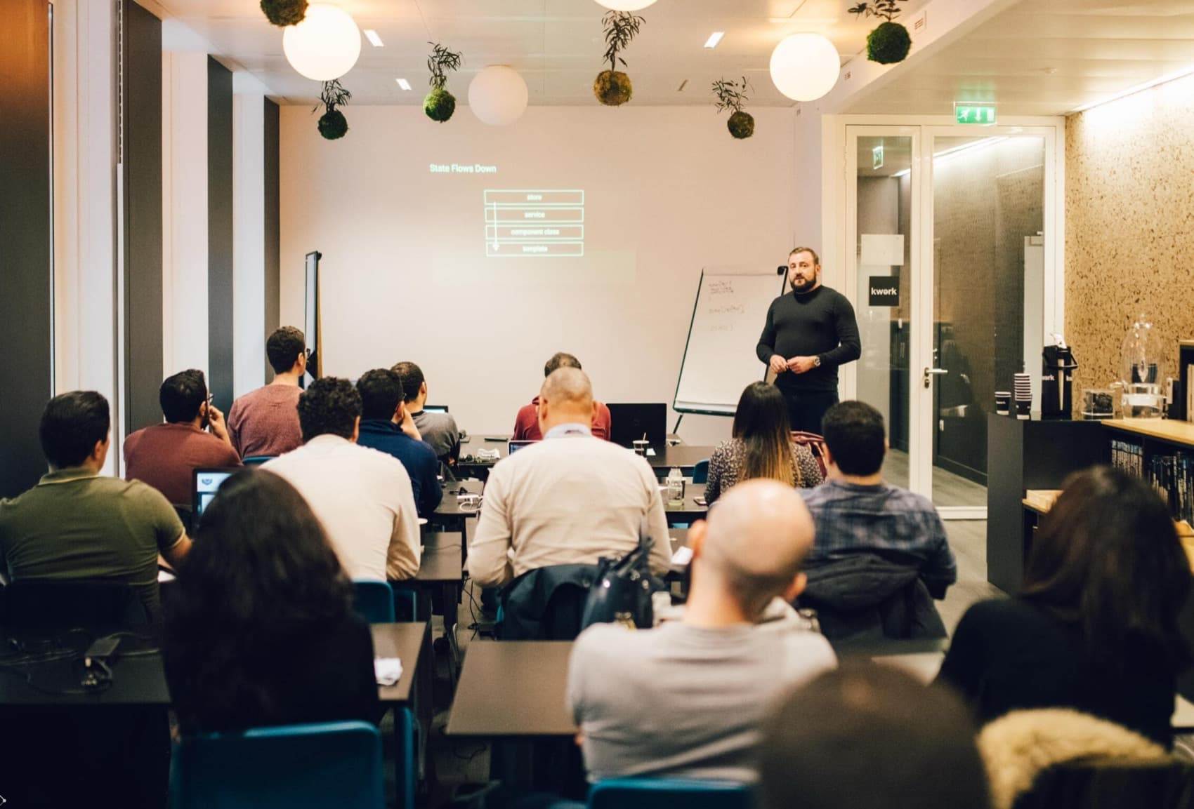 Technical talk and training