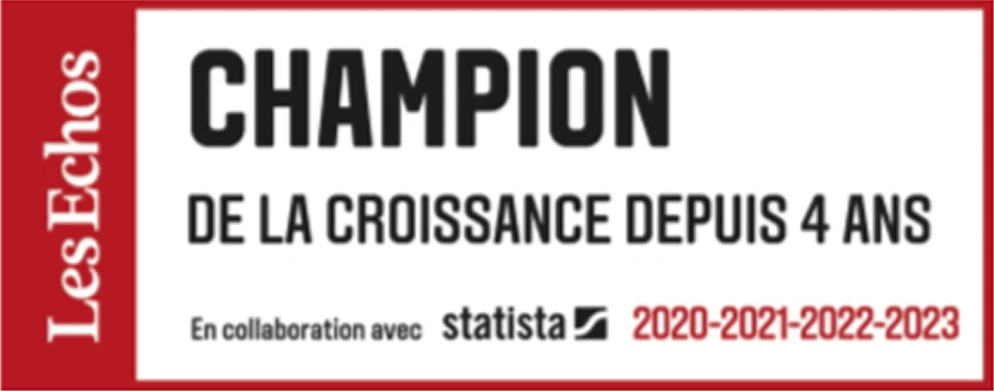 Championne de la croissance (Les Échos)