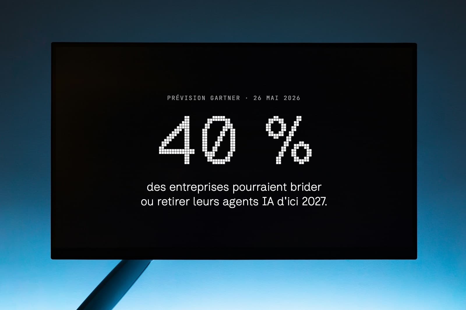 Agents IA : 40 % des entreprises pourraient les brider ou les retirer d'ici 2027
